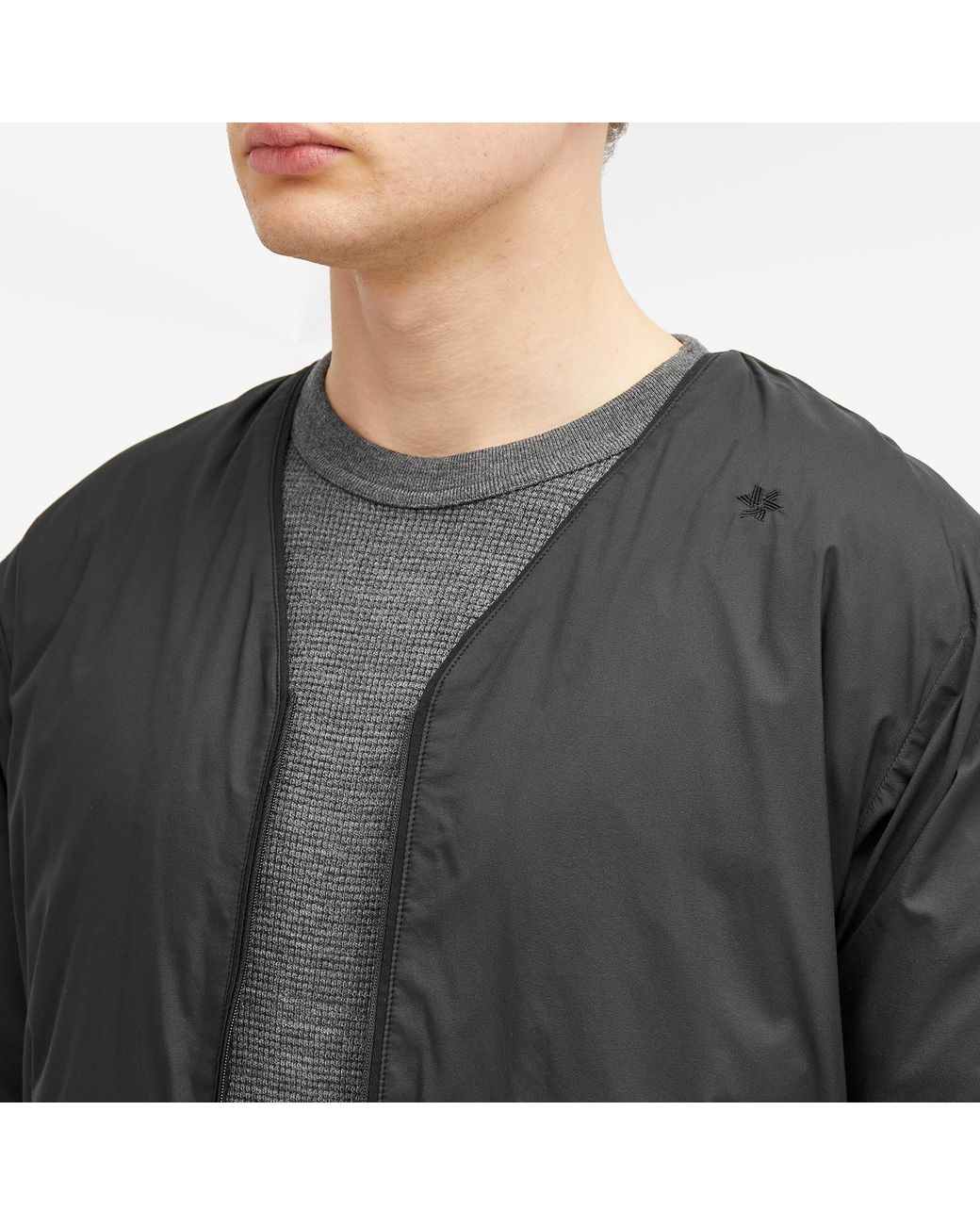 Goldwin V-Neck Zip Down Cardigan in Black for Men | Lyst UK Goldwin V-Neck Zip Down Cardigan in Black for Men | Lyst UK