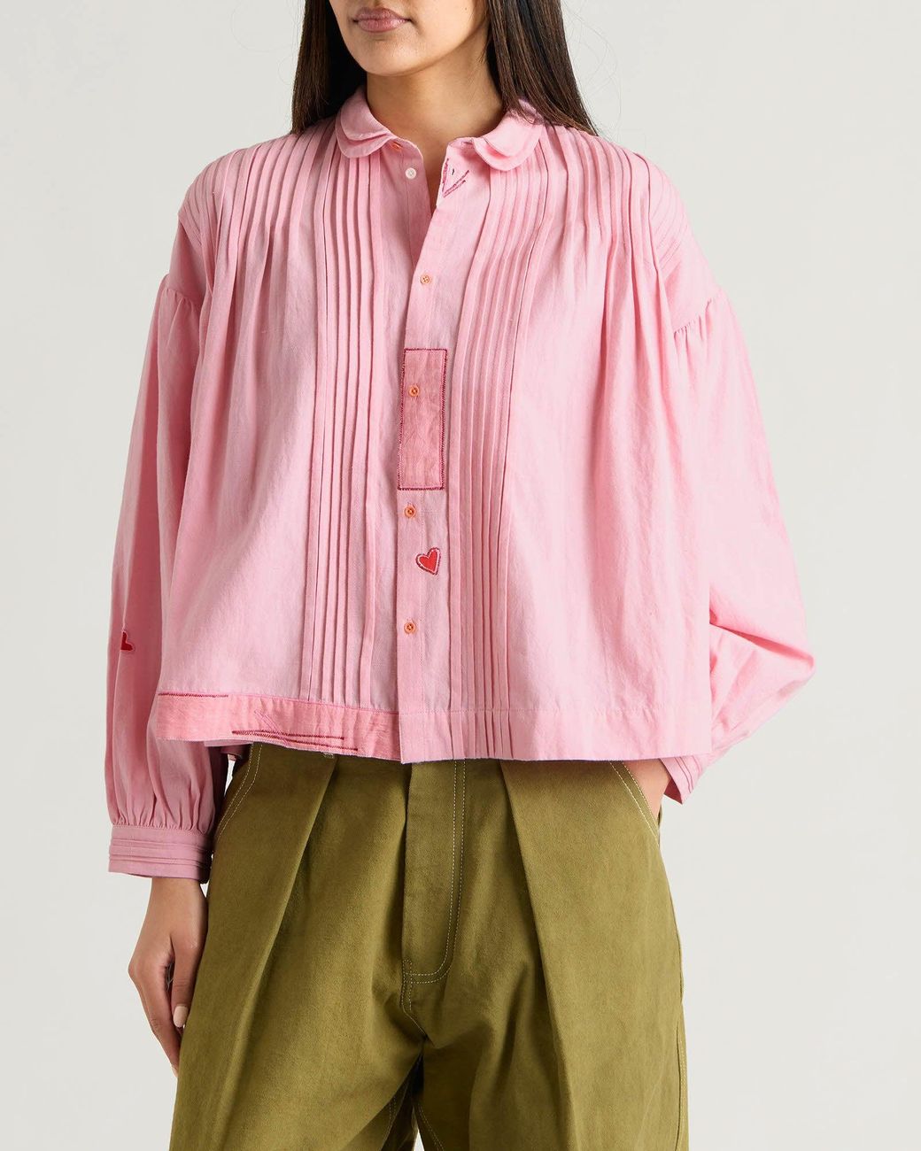 STORY mfg. Still Shirt in Pink | Lyst