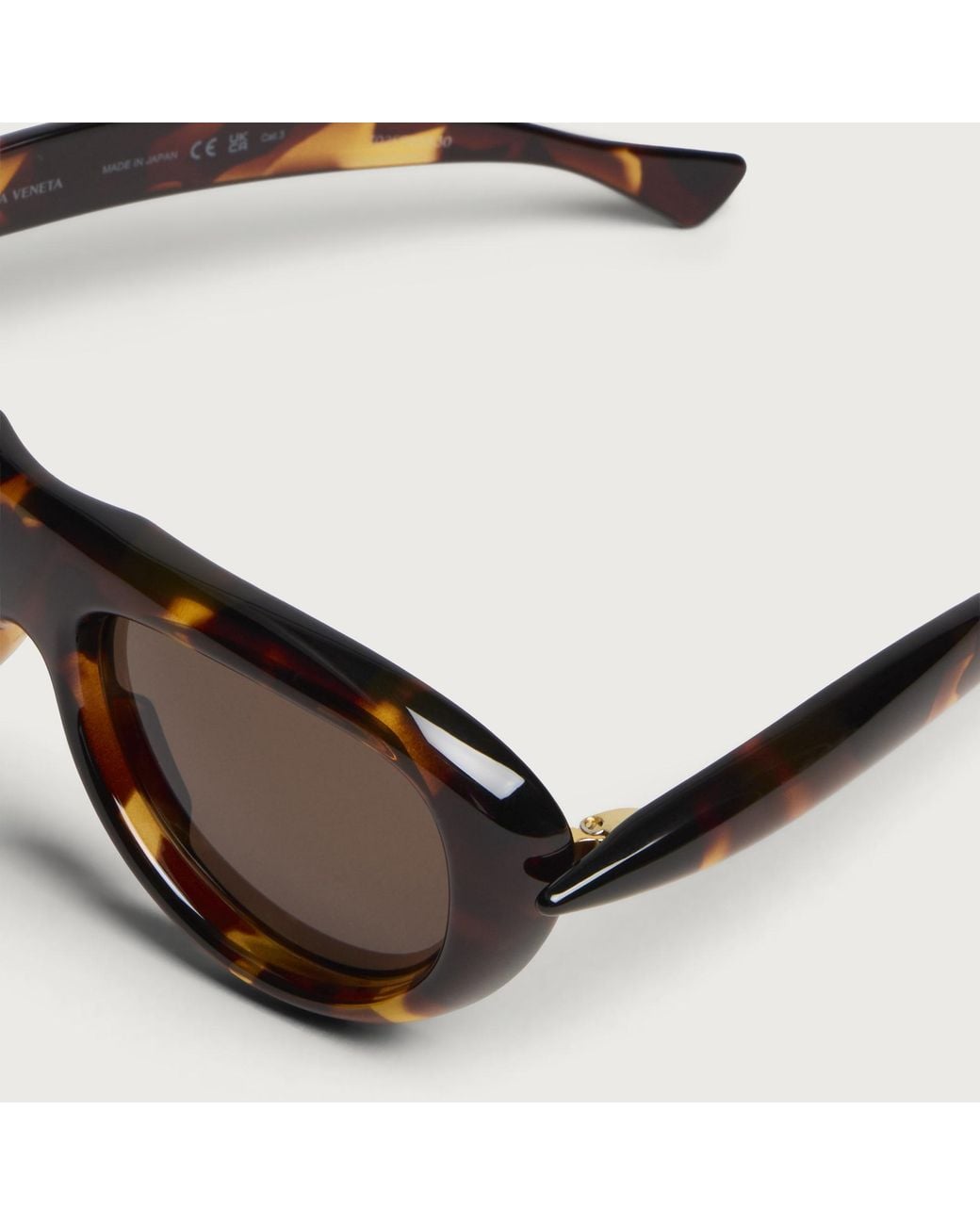 Bottega Veneta Brown Bottega Veneta Bv1483S Sardine Sunglasses