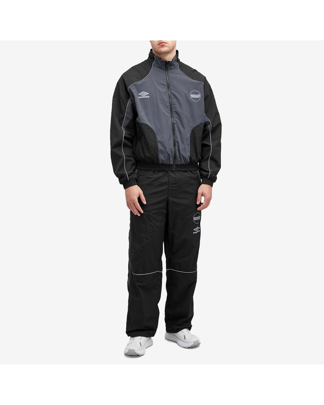 BOILER ROOM X Umbro Shell Track Pants in Black for Men | Lyst