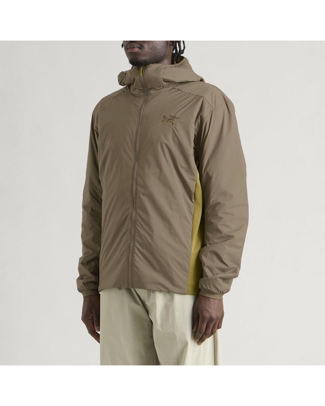 Arc'teryx Green Atom Hooded Jacket for men