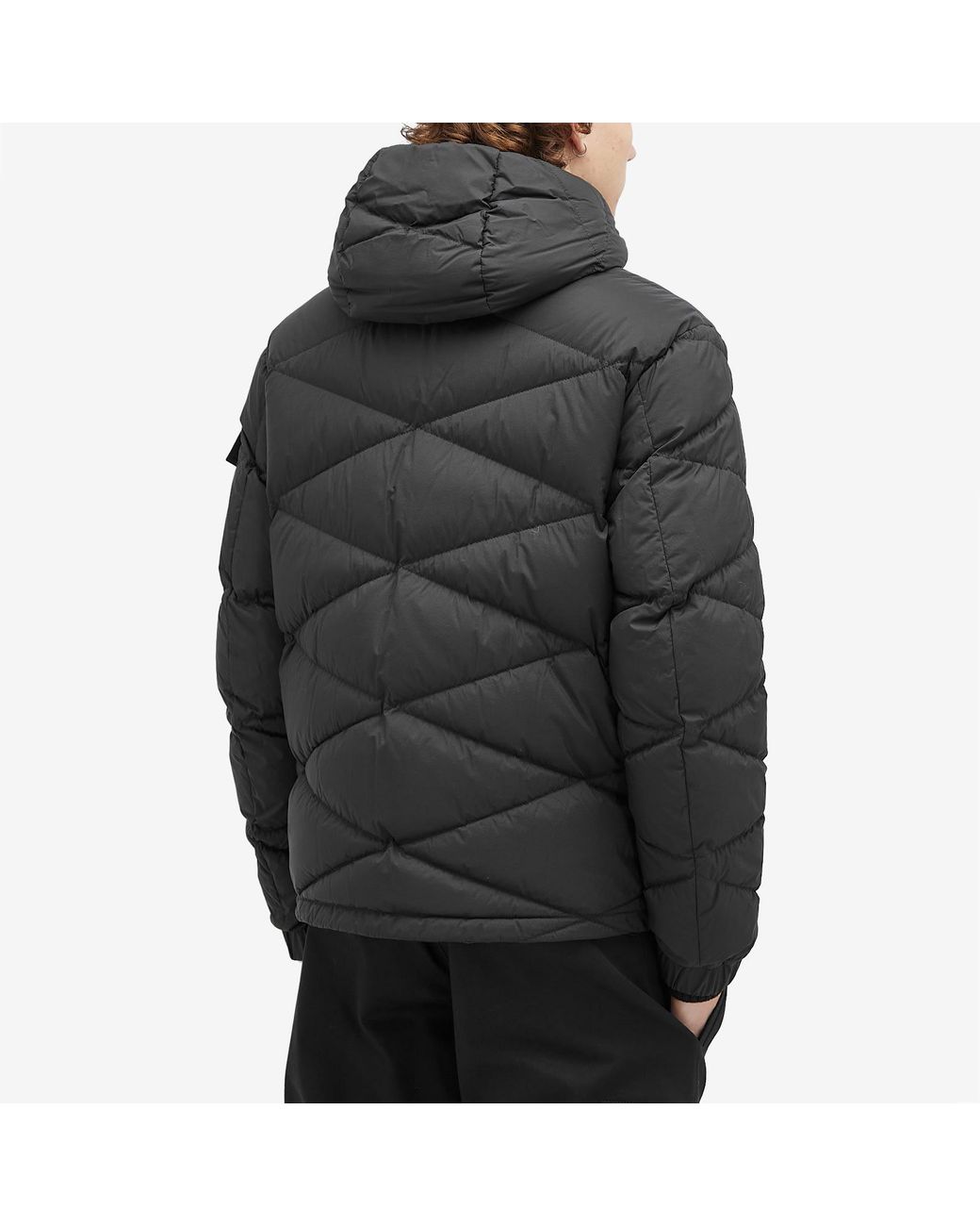 Moncler Insulated Hooded Down Jacket in Gray for Men | Lyst Moncler Insulated Hooded Down Jacket in Gray for Men | Lyst