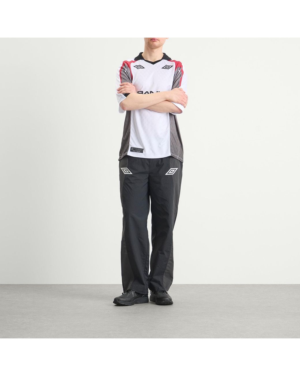 Umbro by Slam Jam Blue Classic England Polo for men