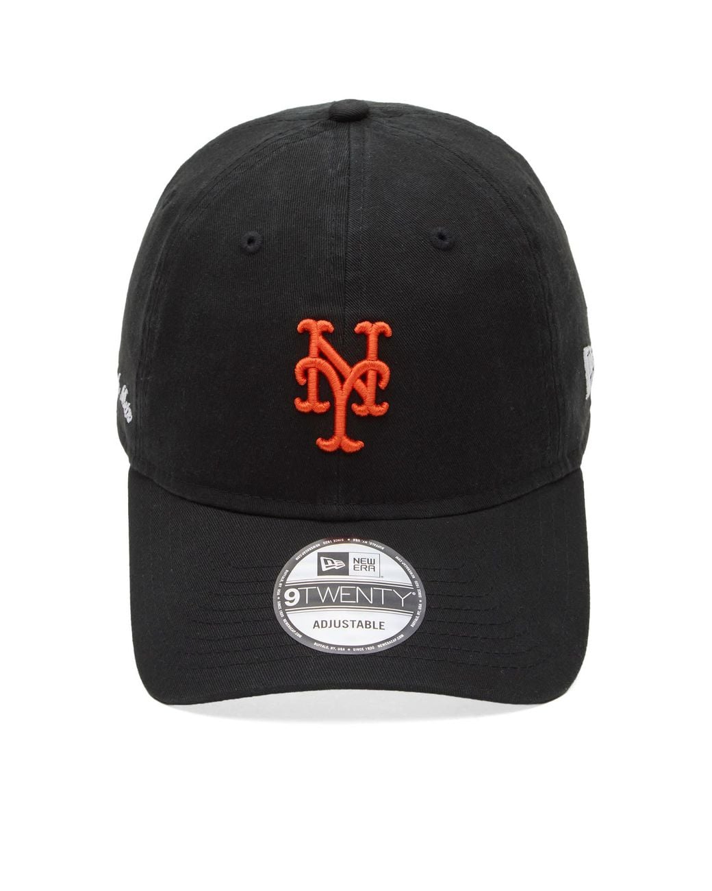 KTZ Black New York Mets Washed Script 9Twenty Cap