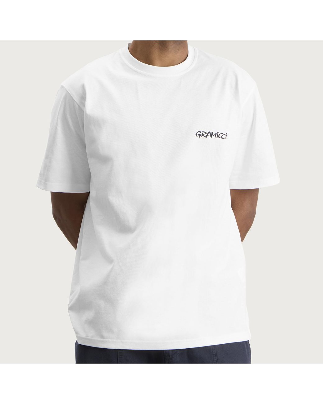 Gramicci White Bass T-Shirt for men