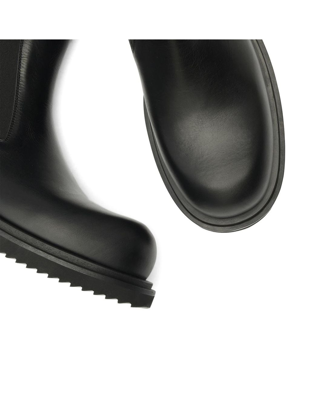 Rick Owens Black Beatle Gabe Boot for men