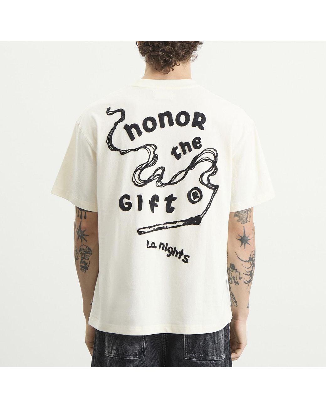 Honor The Gift White La Nights T-Shirt for men