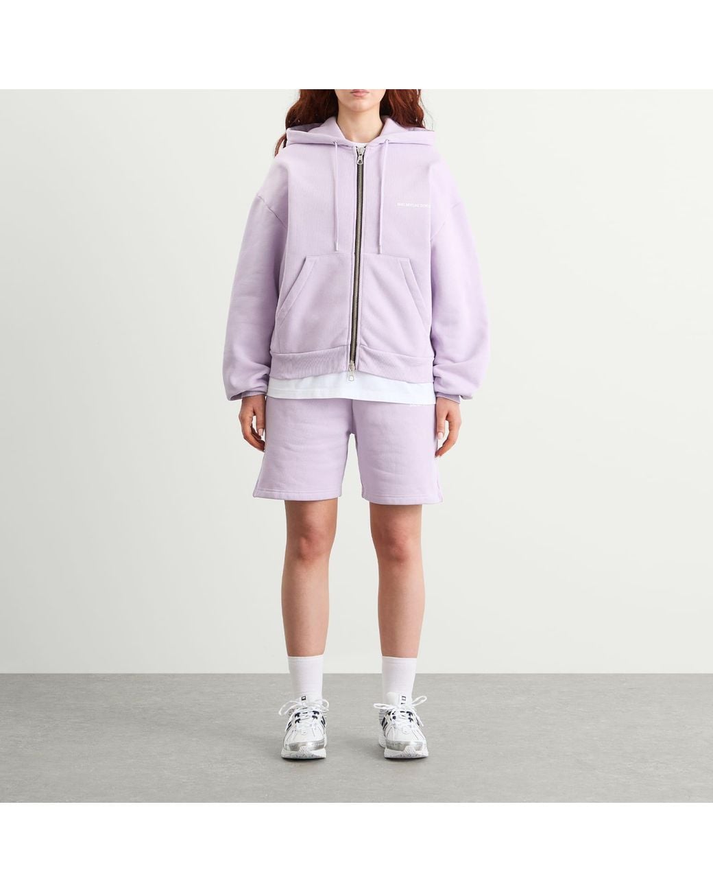 MKI Miyuki-Zoku Purple Uniform Zip Hoodie