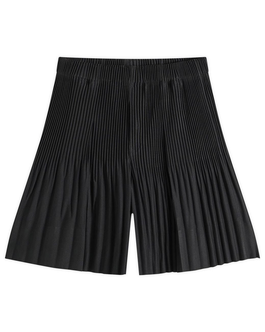 Homme Plissé Issey Miyake Black Pleat Short for men