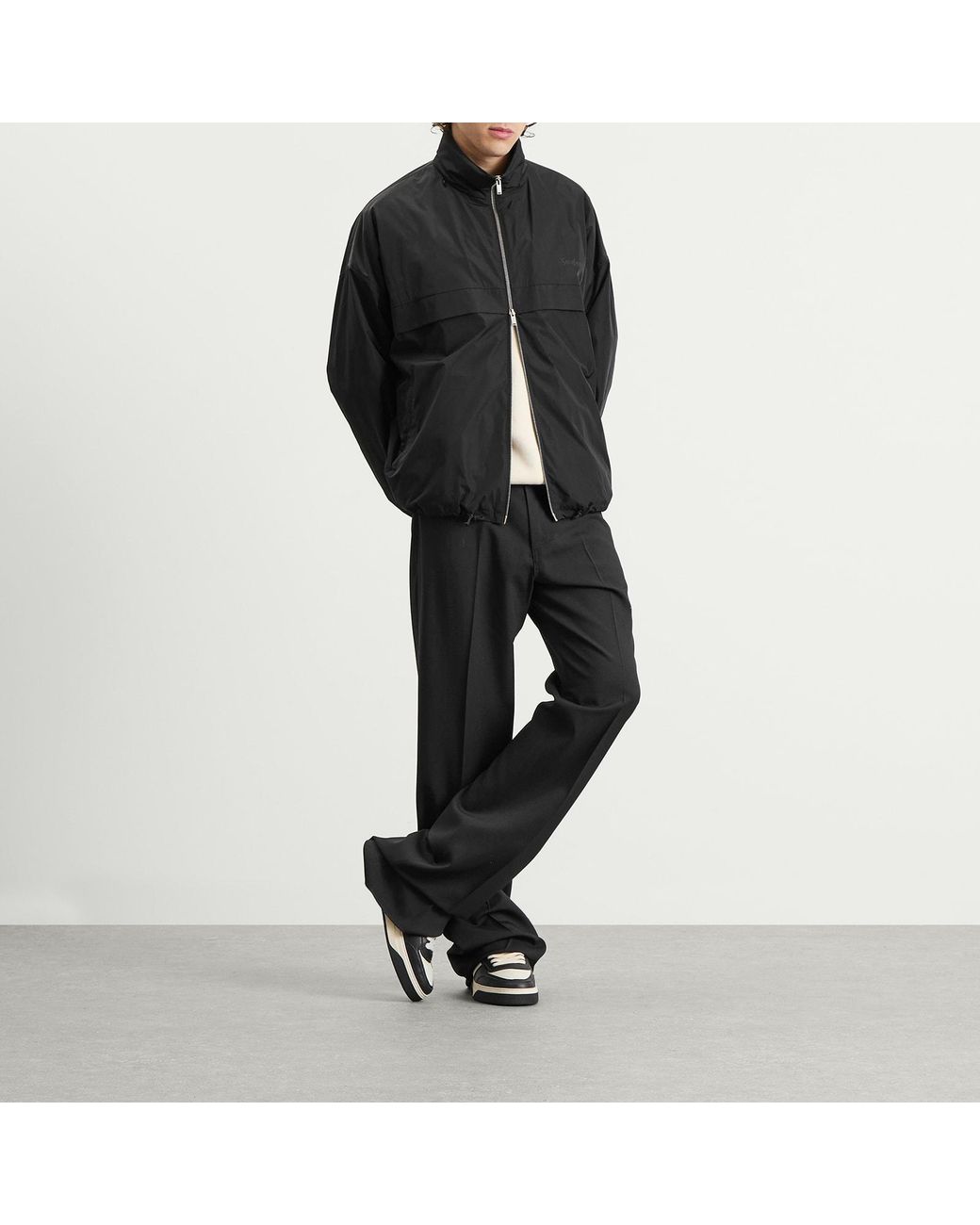 Amiri Gray Boot Cut Tailored Trouser for men