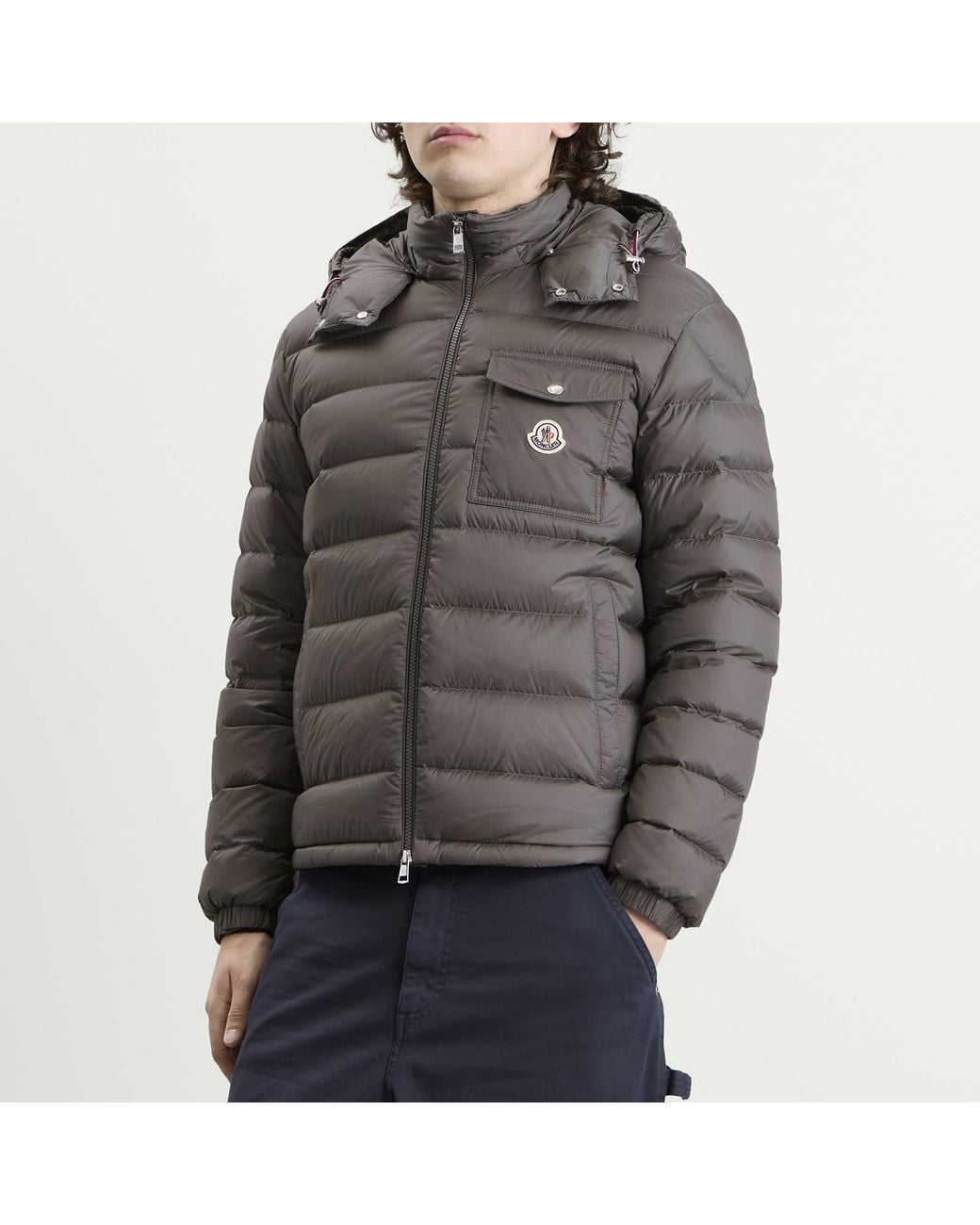 Moncler Gray Verith Jacket for men