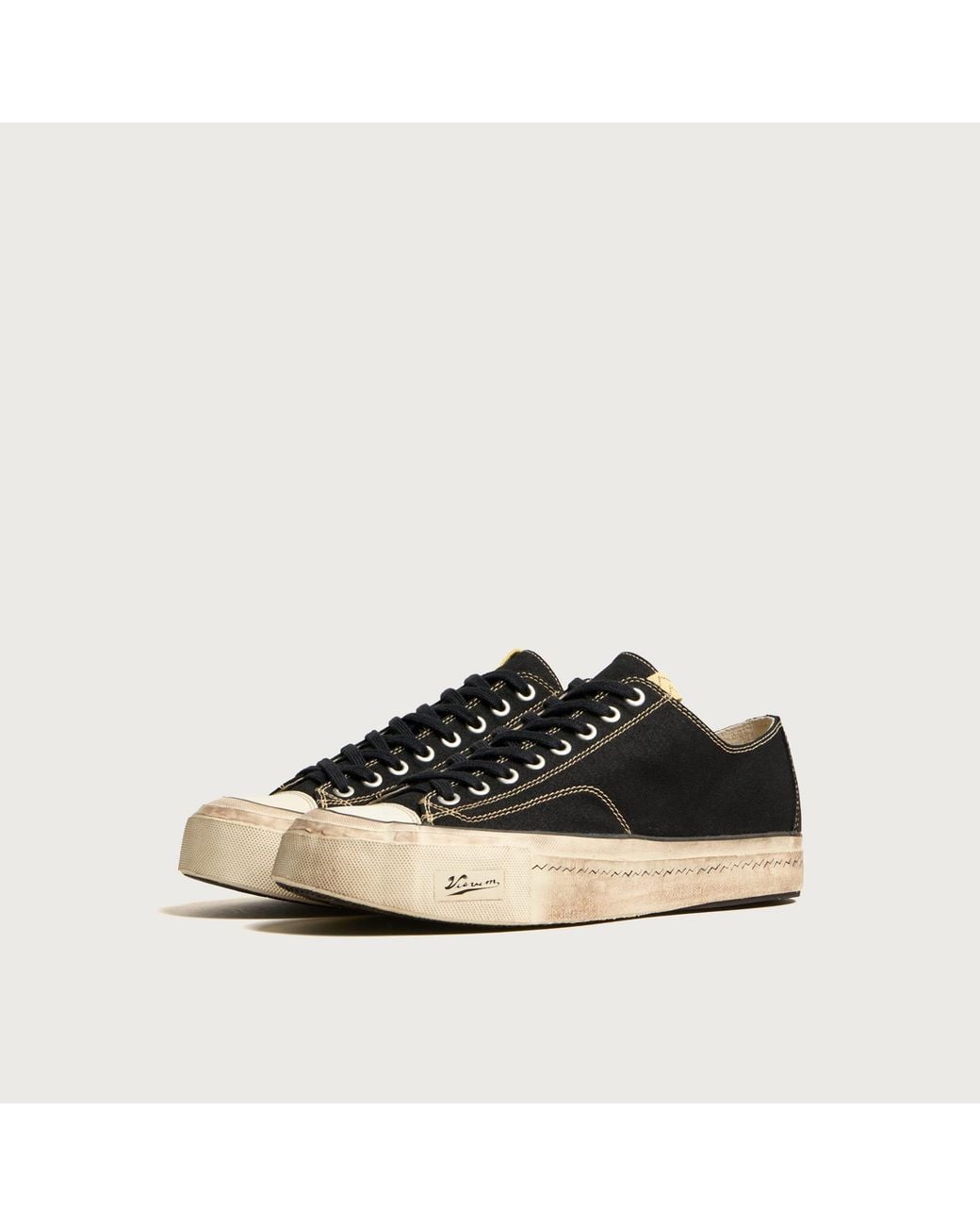 Visvim Black Skagway Lo G.Patten Sneakers for men