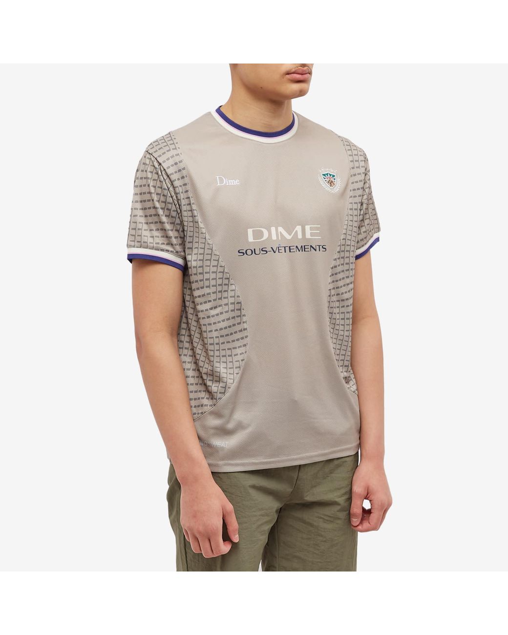Dime Athletic Jersey Charcoal