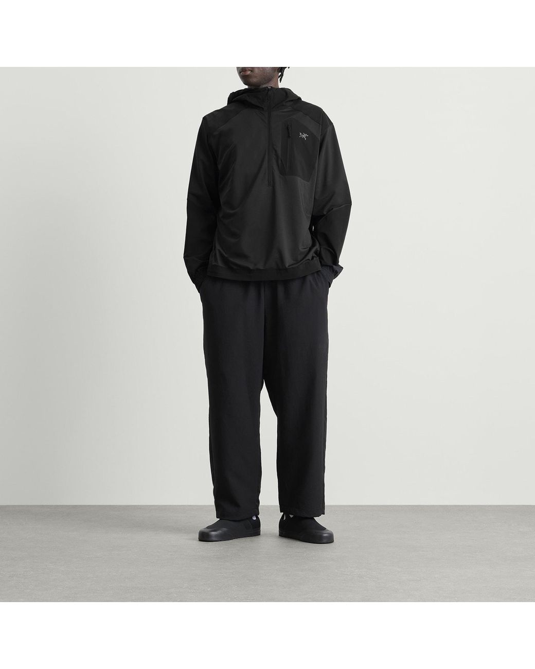Arc'teryx Black Konseal Sl Pullover Hoodie for men