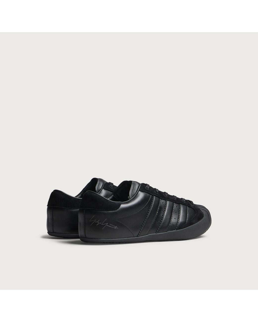 Y-3 Black Superstar 3G Sneaker for men