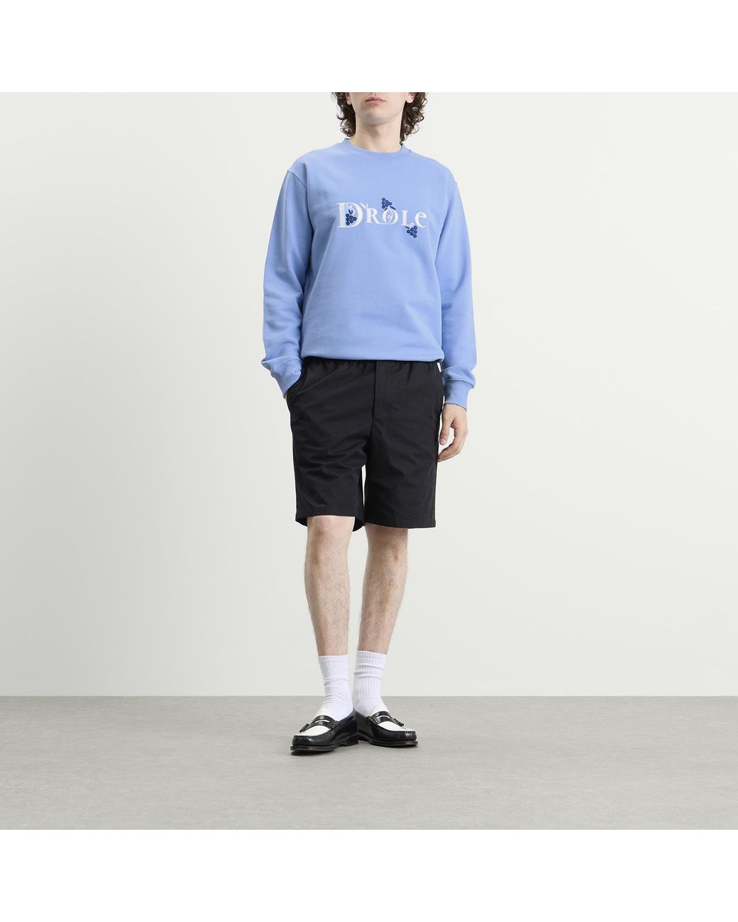 Drole de Monsieur Blue Drôle Heritage Sweatshirt for men