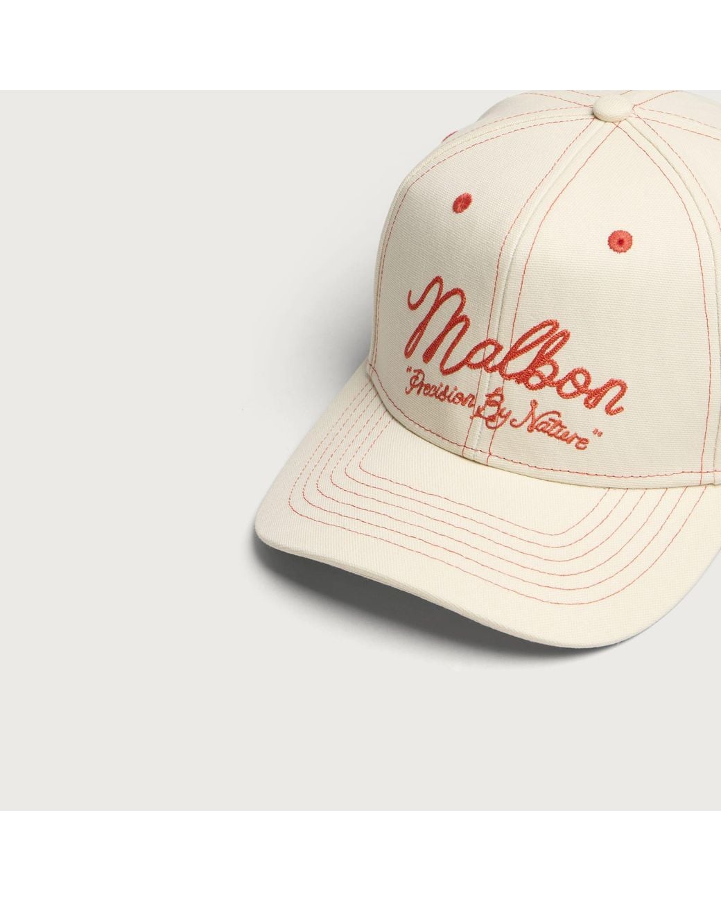 Malbon Pink Precision Snapback for men