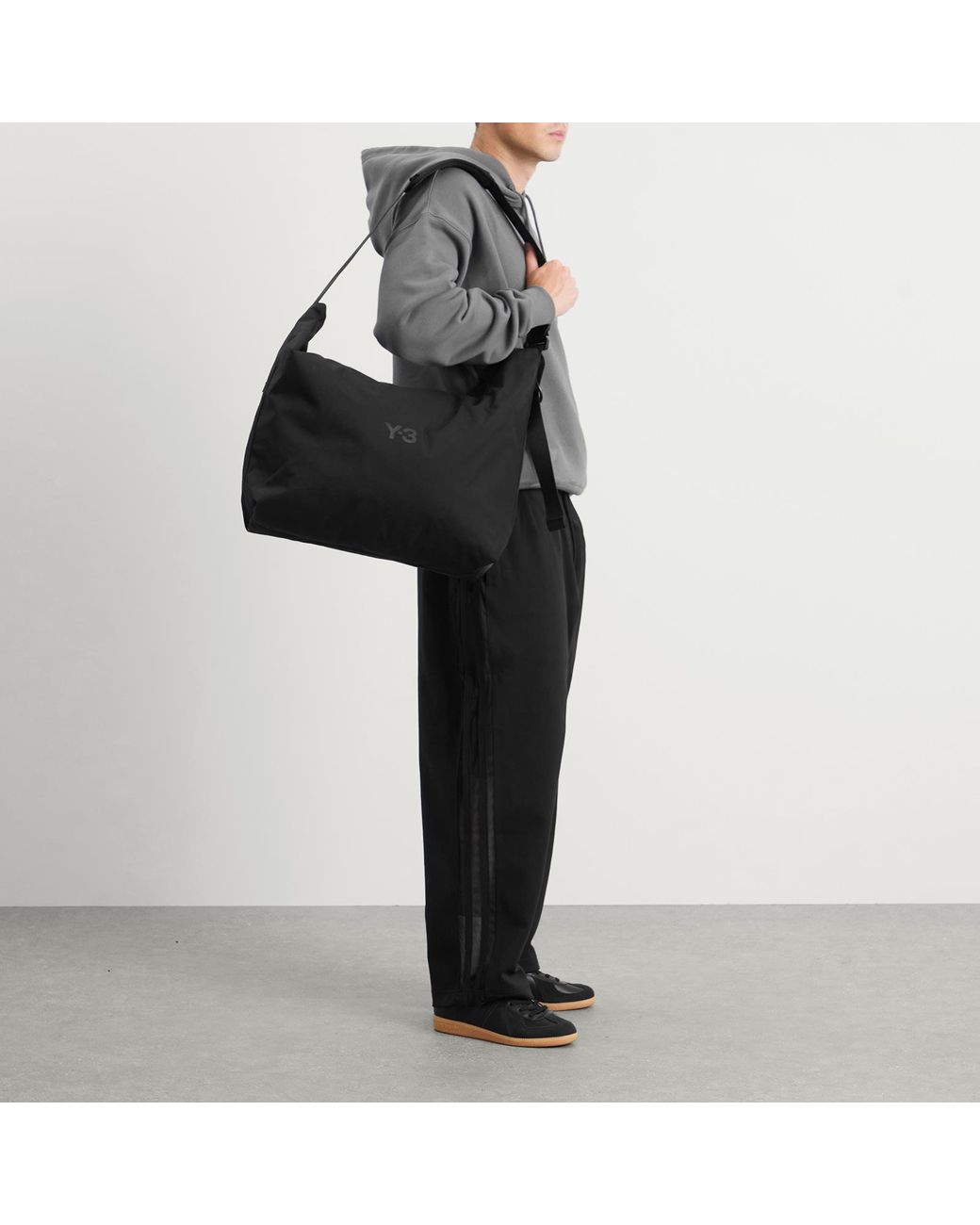 Y-3 Cordura Cross Body Bag in Black for Men | Lyst
