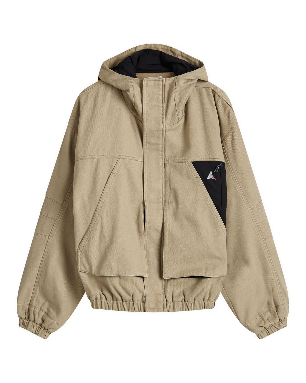 ROA Canvas Cotton Jacket in Natural for Men | Lyst Australia