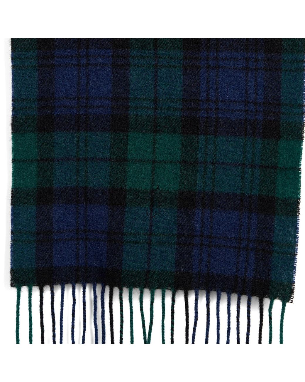 Polo Ralph Lauren Blue Tartan Scarf for men