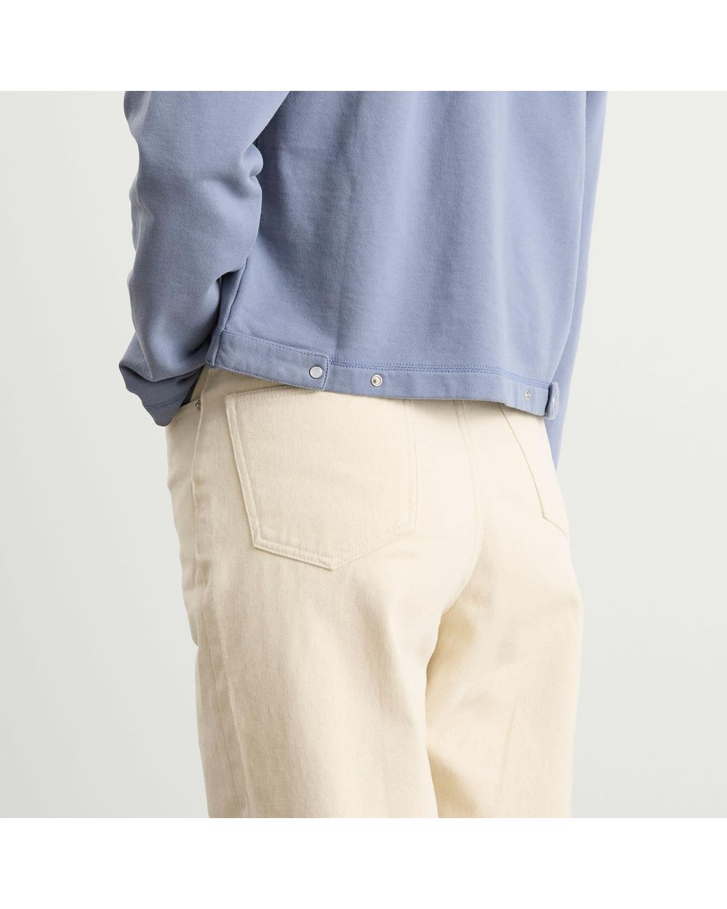 Fruity Booty Blue Cotton Terry Cardigan