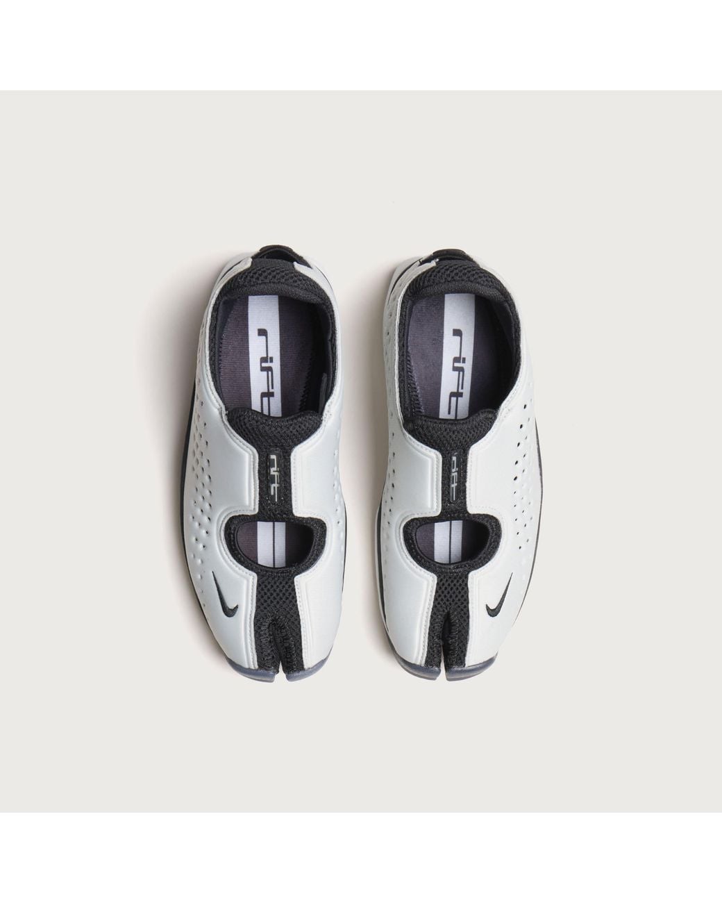 Nike White W Air Rift 2 Sneakers