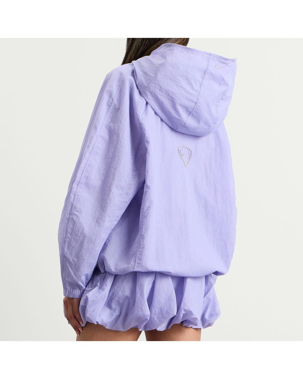 Nike Purple Hooded Jacket