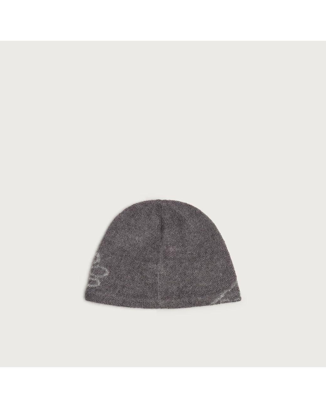 Hiking Patrol Gray Mascot Mohair Mixed Beanie for men