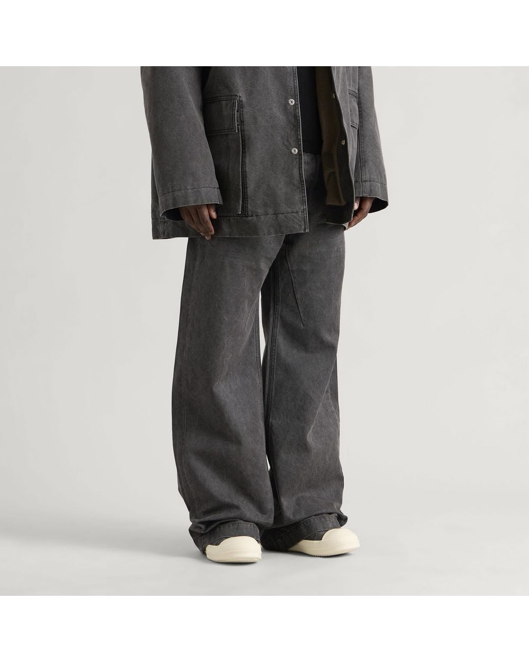Rick Owens Gray Geth Jeans for men