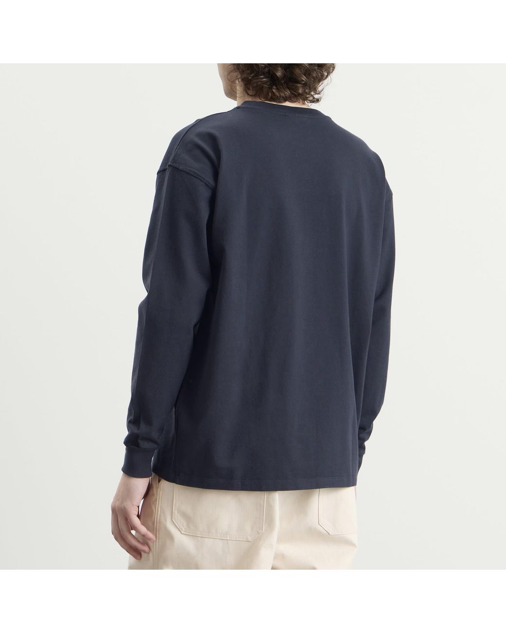 Drole de Monsieur Blue Drôle Belissima Long Sleeve T-Shirt for men