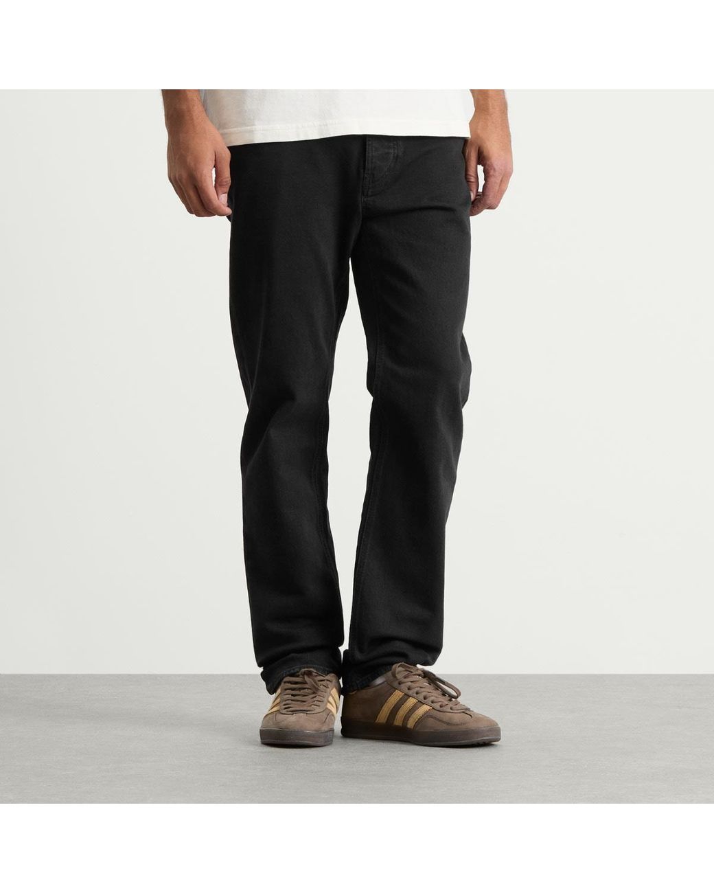 Stone Island Black Stretch Slim Jeans for men