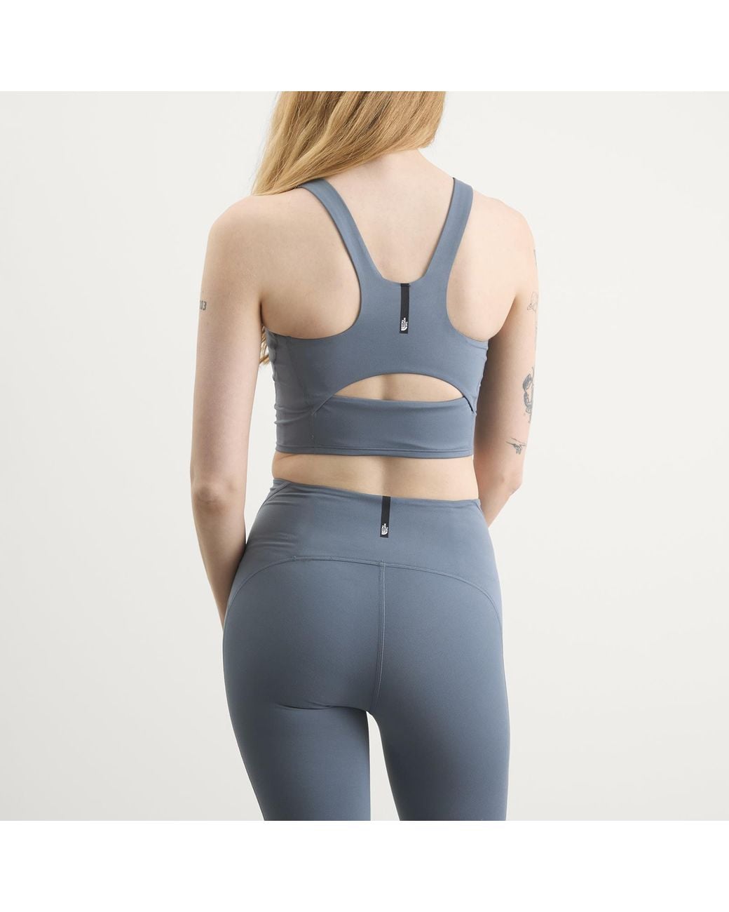 The North Face Blue Jaida Long Line Bra