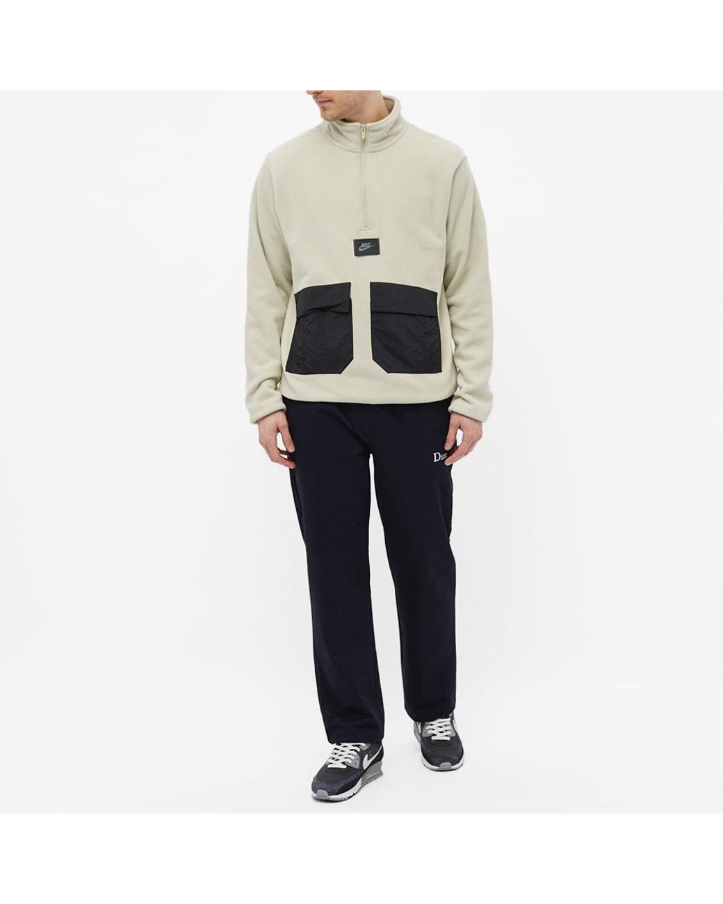 Nike Utility Polar Fleece Half Zip Sweat for Men | Lyst
