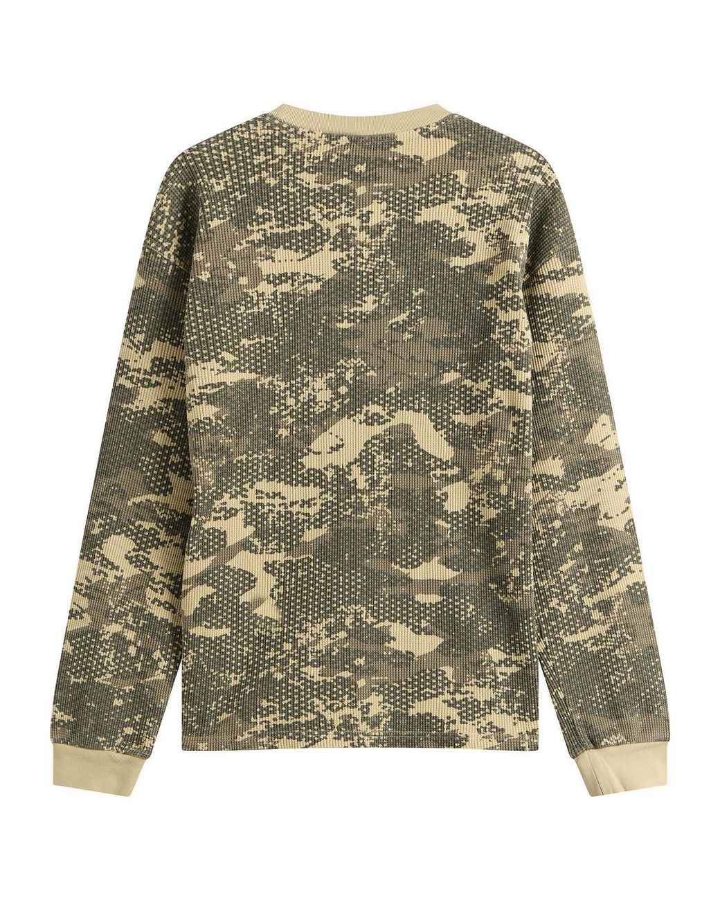 No Problemo Green Forest Waffle Ls T-Shirt