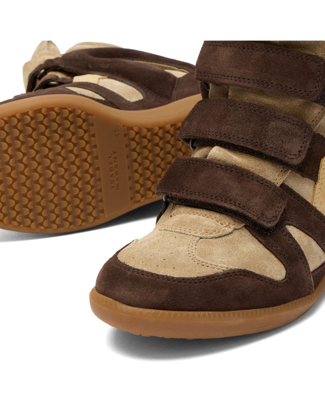 Isabel Marant Bekett Sneakers in Brown | Lyst