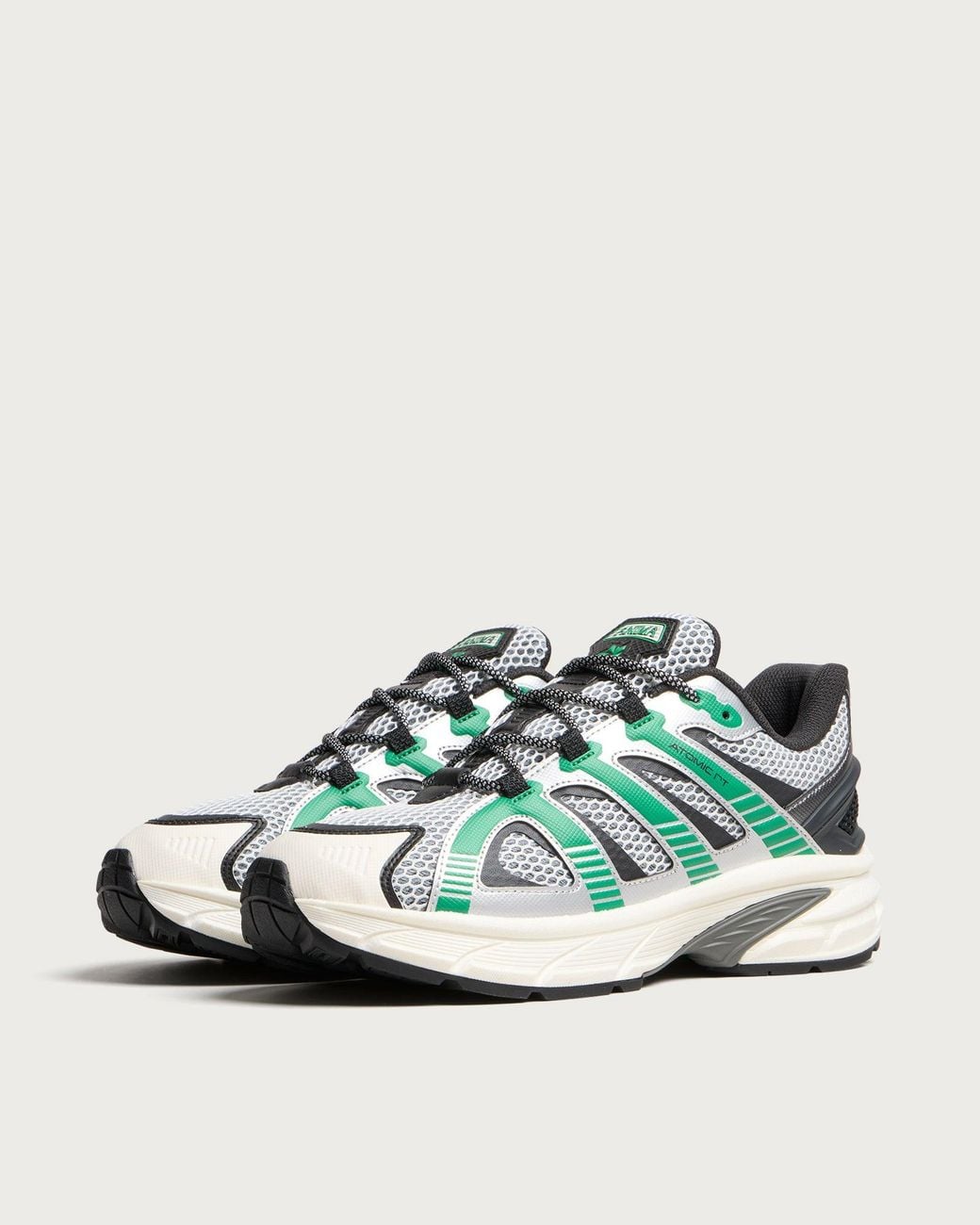Atomic Code Anima Atomic Sneakers in Green for Men | Lyst