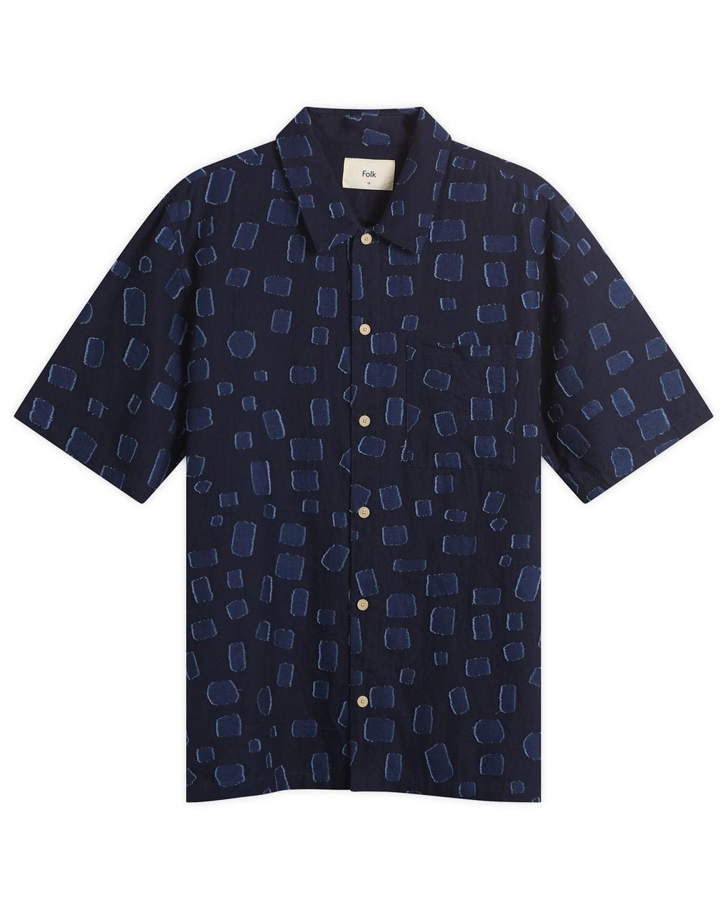 Folk Blue Gabe Shirt for men