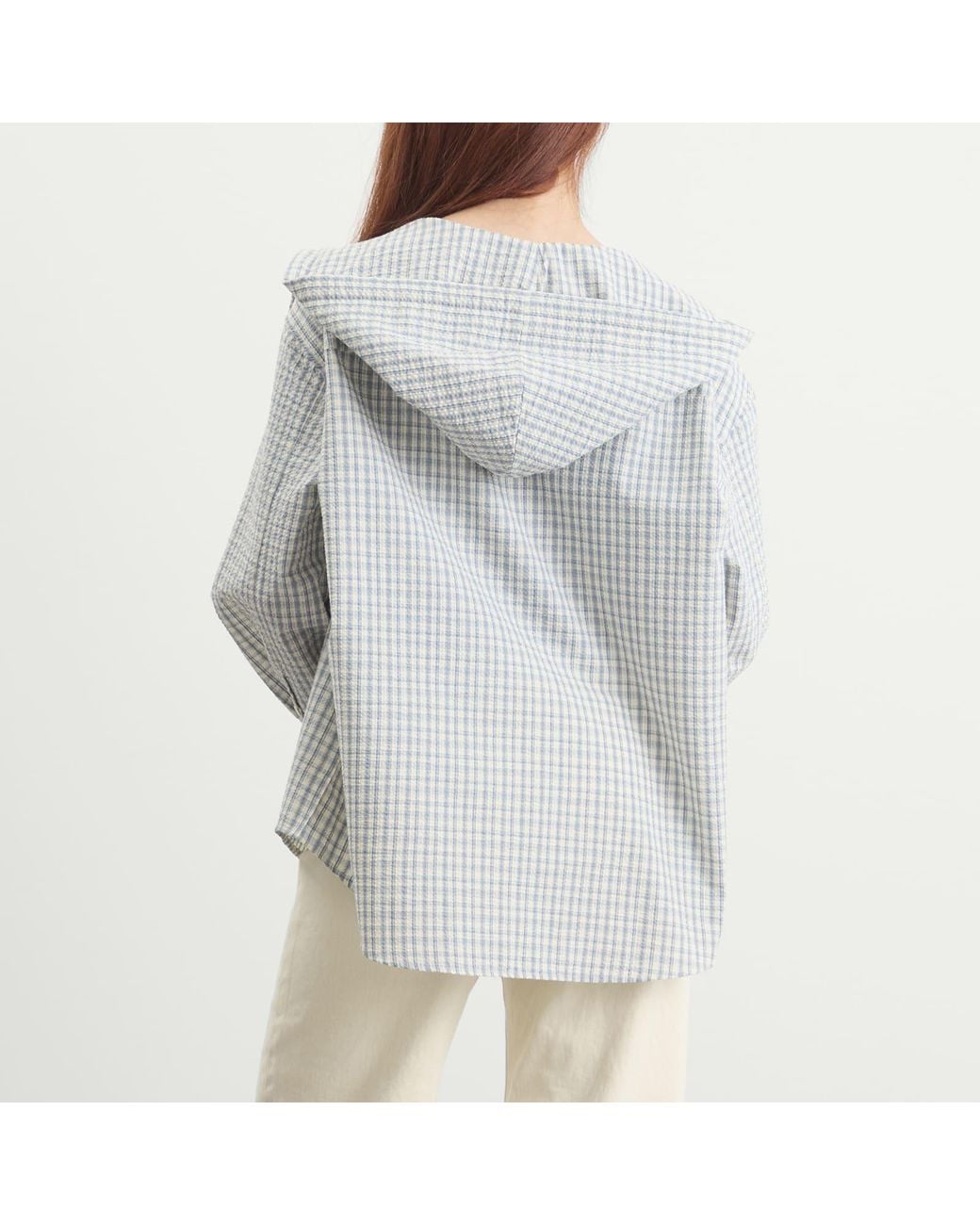 DUNST Gray Classic Hooded Shirt