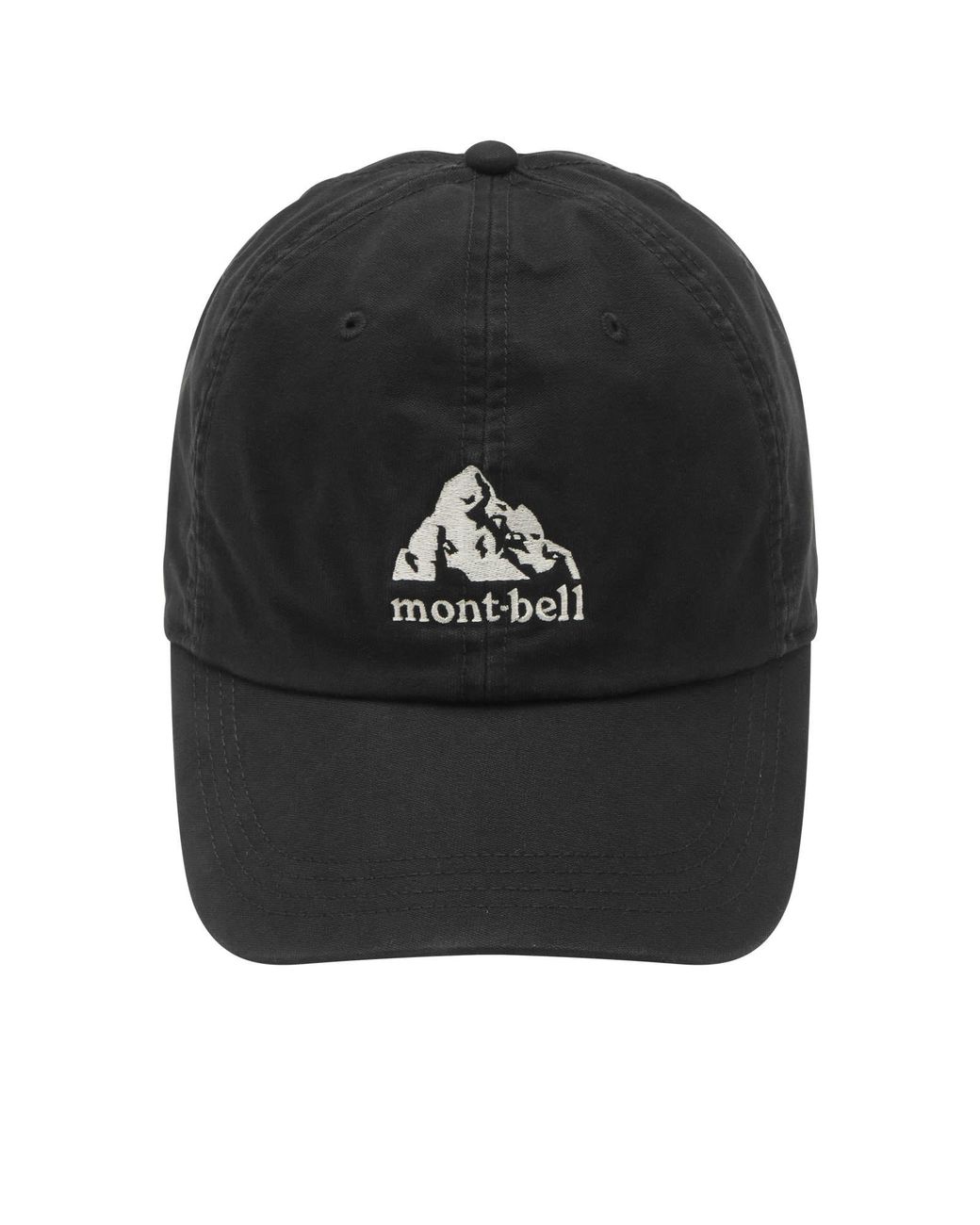Montbell Black Washed Out Cap for men