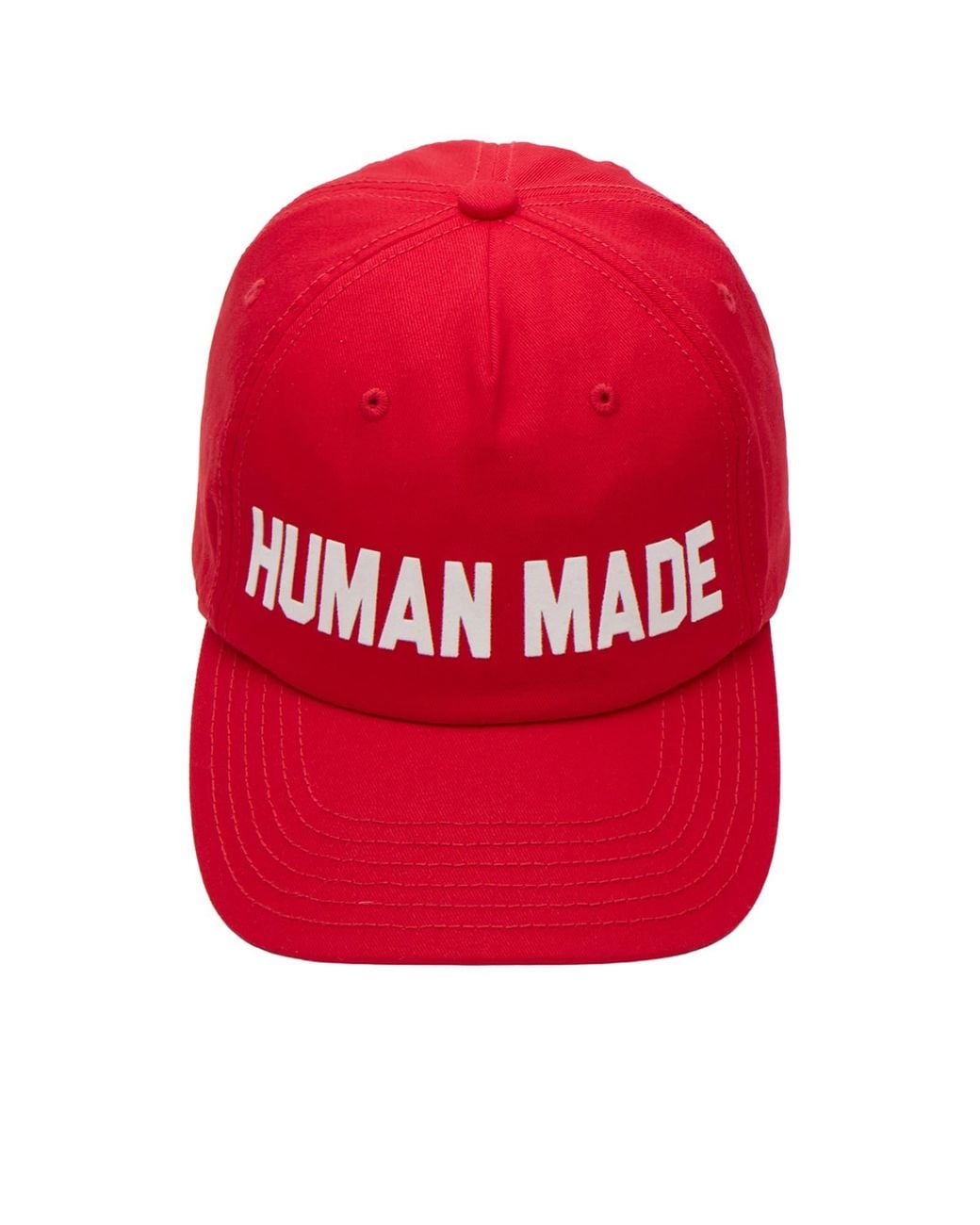 Human Made Red Logo 5 Panel Cap for men