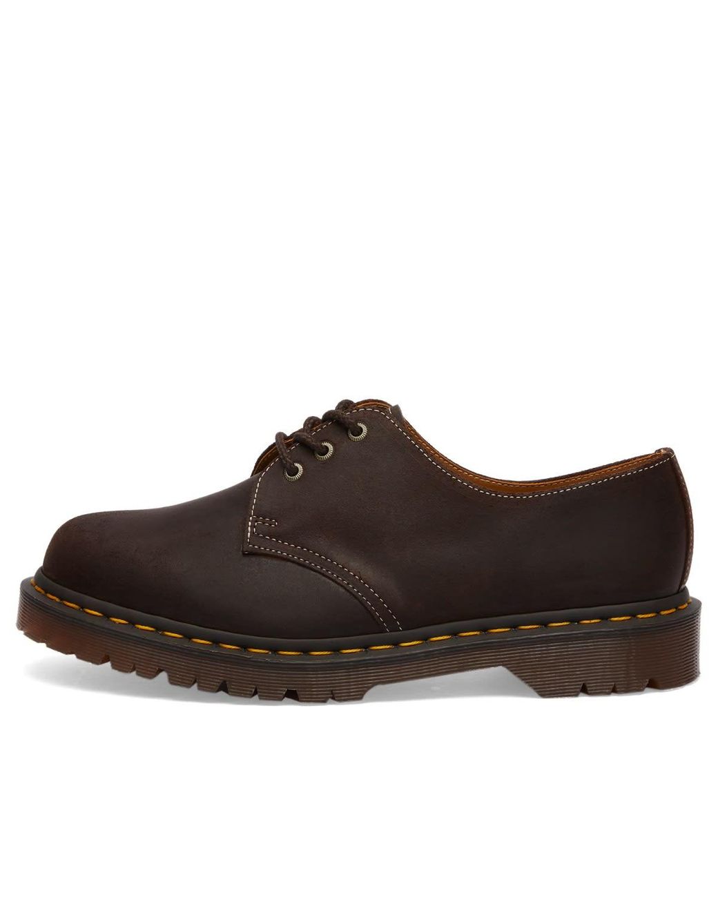 Dr. Martens 1461 Wax Commander Shoe Rustric in Brown for Men Lyst UK