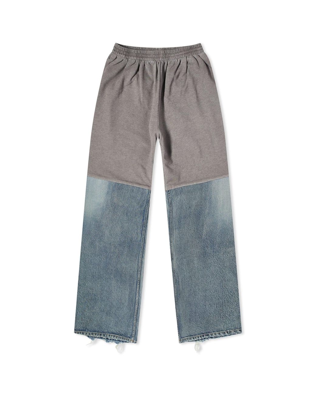 BALENCIAGA (バレンシアガ) PATCHED SWEAT PANT balenciaga-Pale-Blue-Patched-