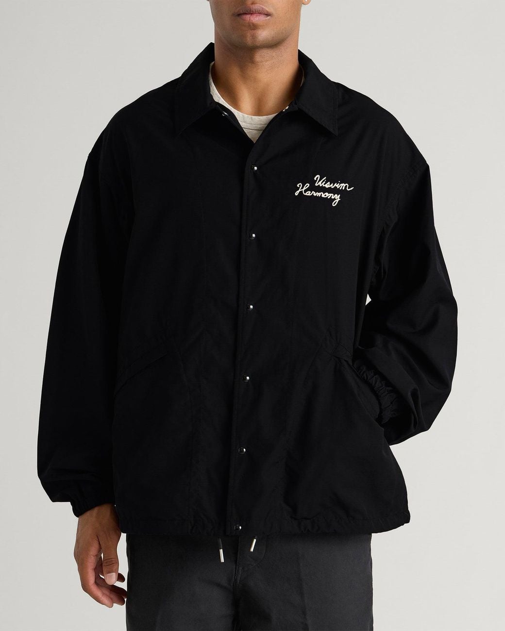Visvim Black Windfall Coach Jacket for men