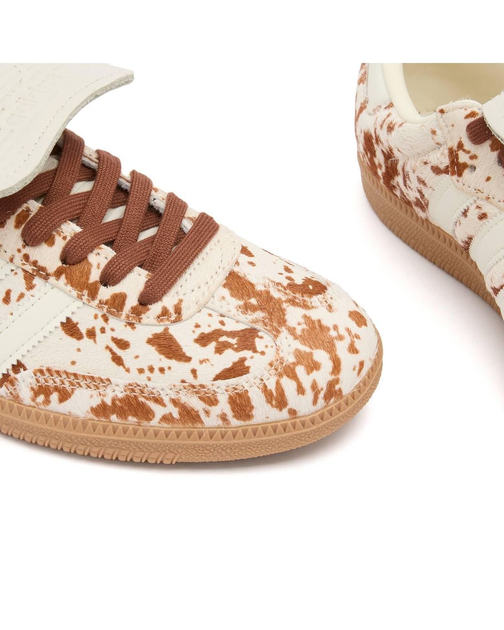 Adidas Natural Samba Lt Cow Print Sneakers