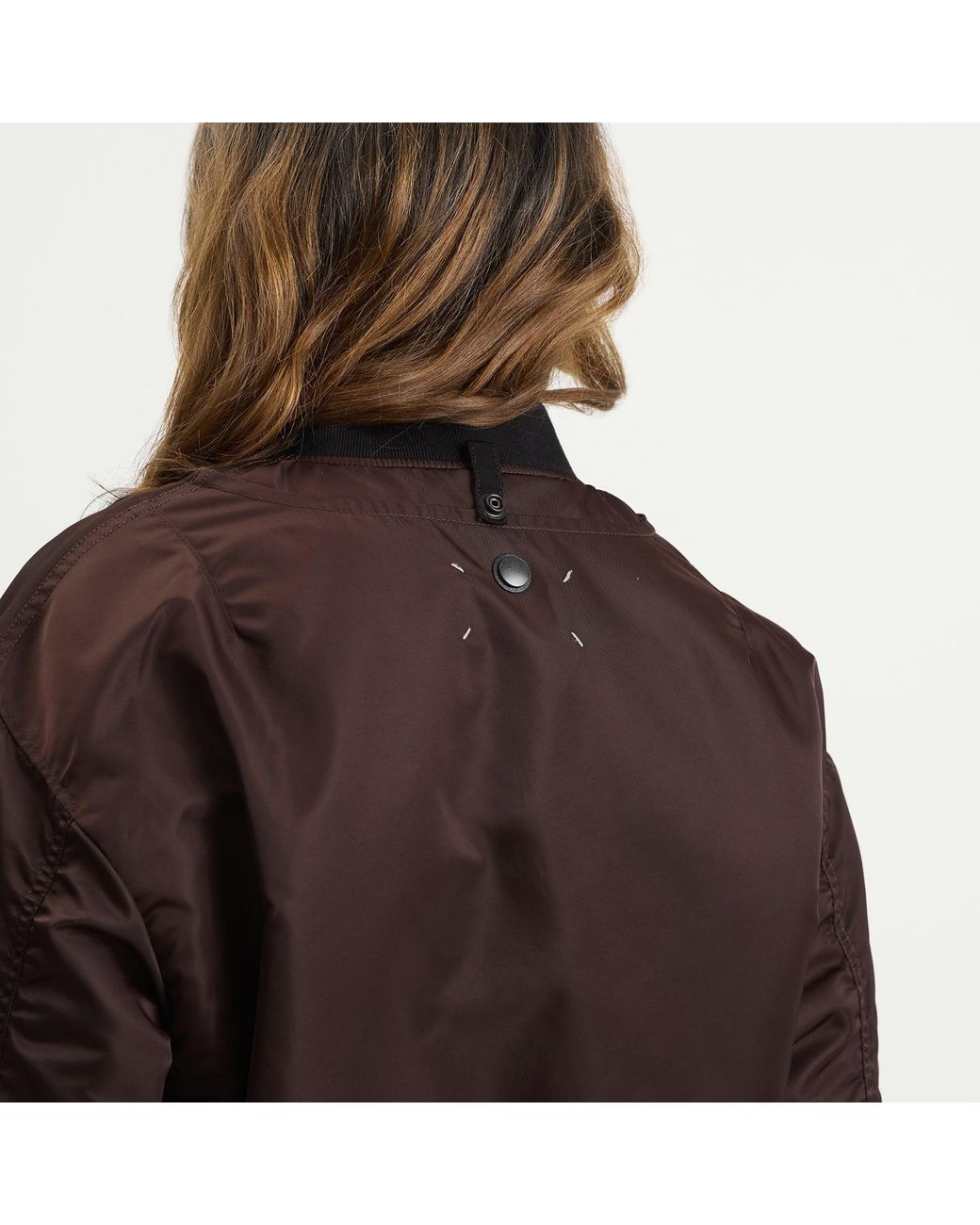 Maison Margiela Black Reversible Bomber Jacket