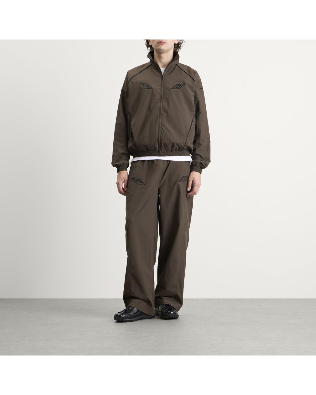 Umbro by Slam Jam Brown Eyes Track Top for men