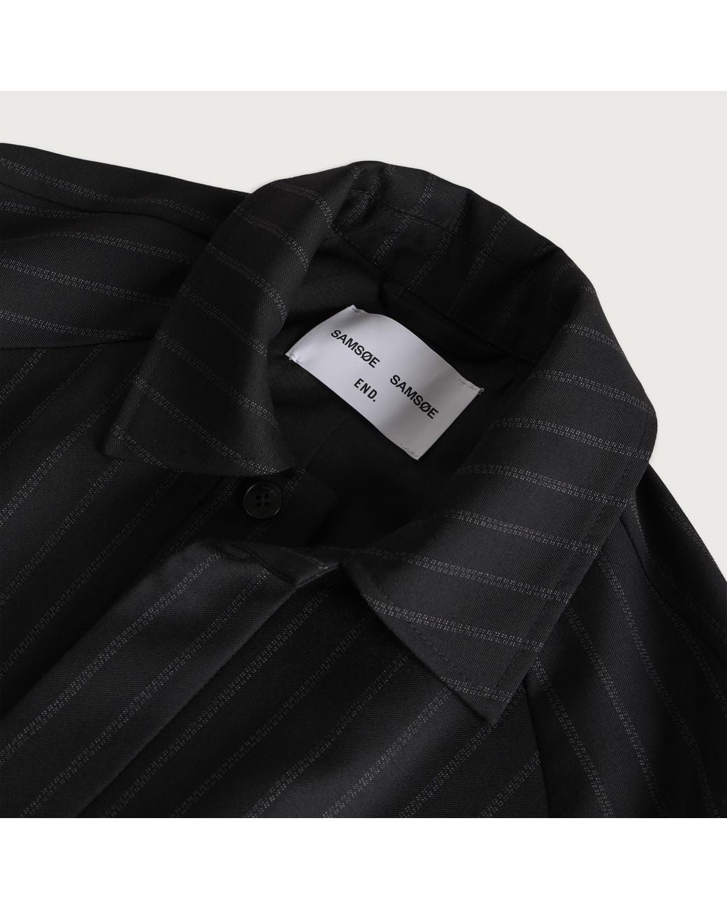 Samsøe & Samsøe Black End. X Saarvo Overshirt for men