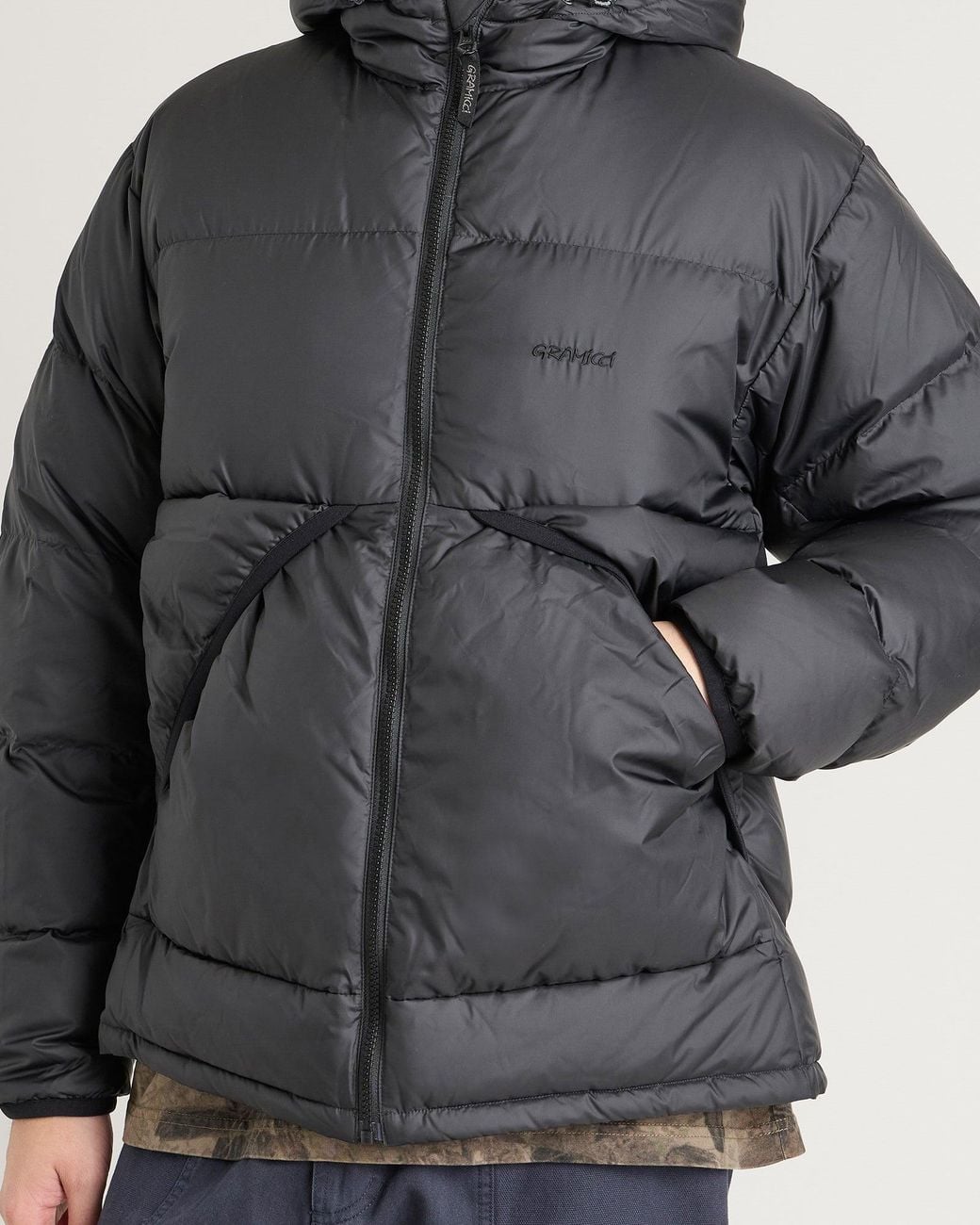 Gramicci Black Coldfront Down Jacket for men