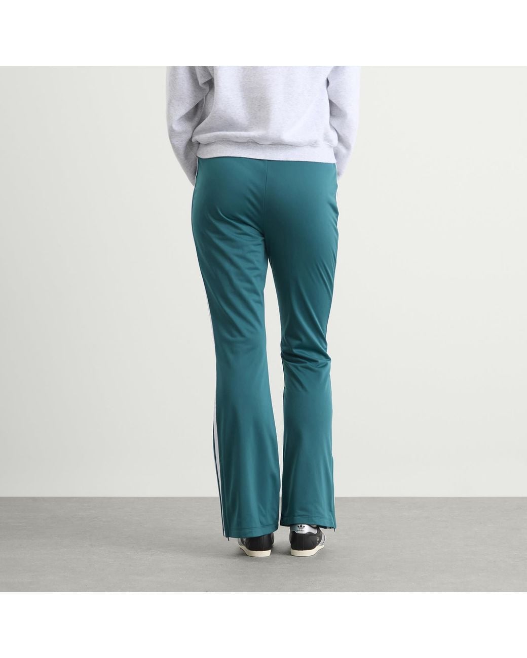 Adidas Blue Bell Bottom Firebird Track Pants