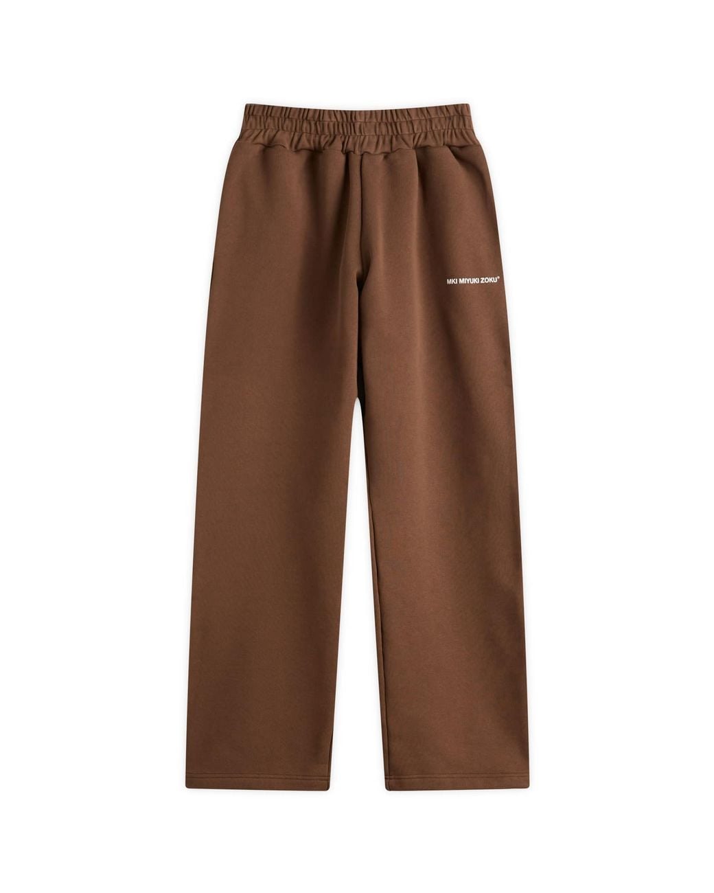 MKI Miyuki-Zoku Brown Uniform Wide Leg Joggers